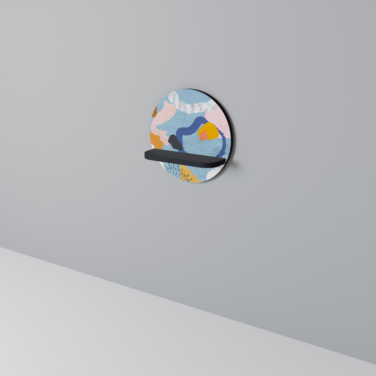DREAMY SWIRLS Art Shelf