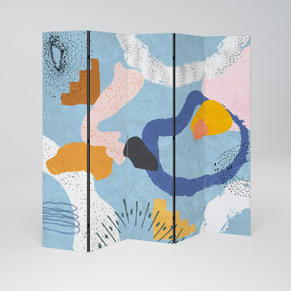 DREAMY SWIRLS 5-Panel Room Divider