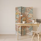 MYSTICAL STRUCTURE 3-Panel Room Divider