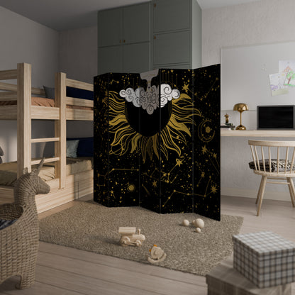 STELLAR CONSTELLATIONS 5-Panel Room Divider
