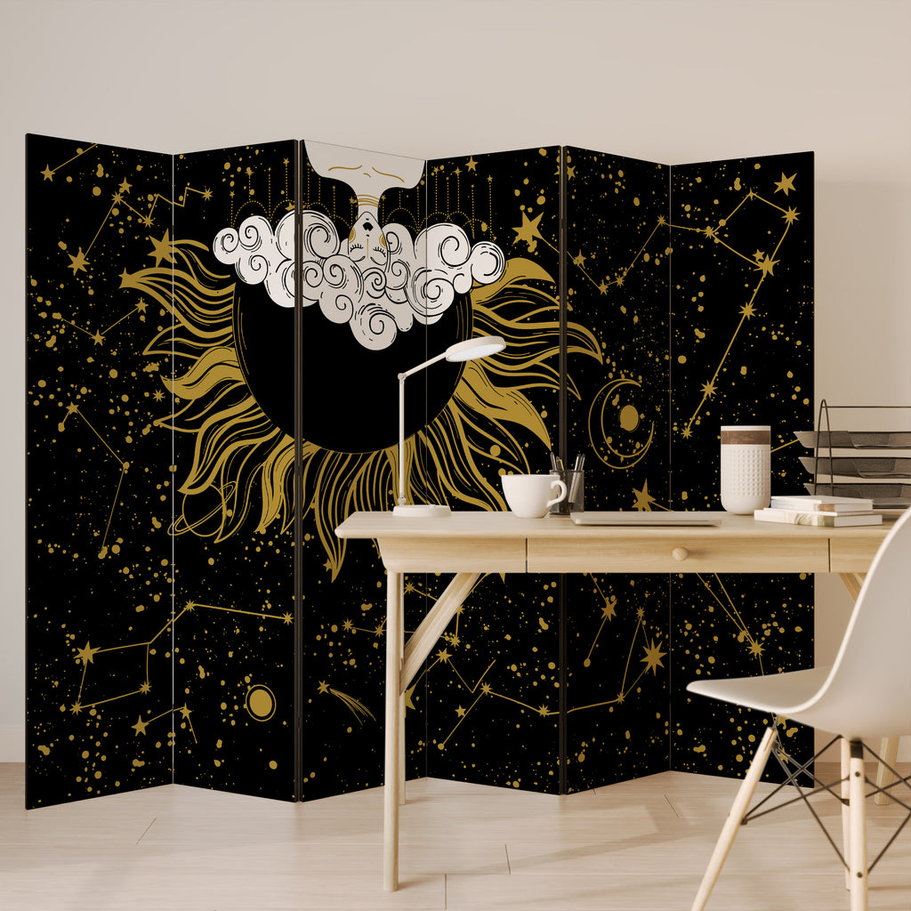 STELLAR CONSTELLATIONS 6-Panel Room Divider