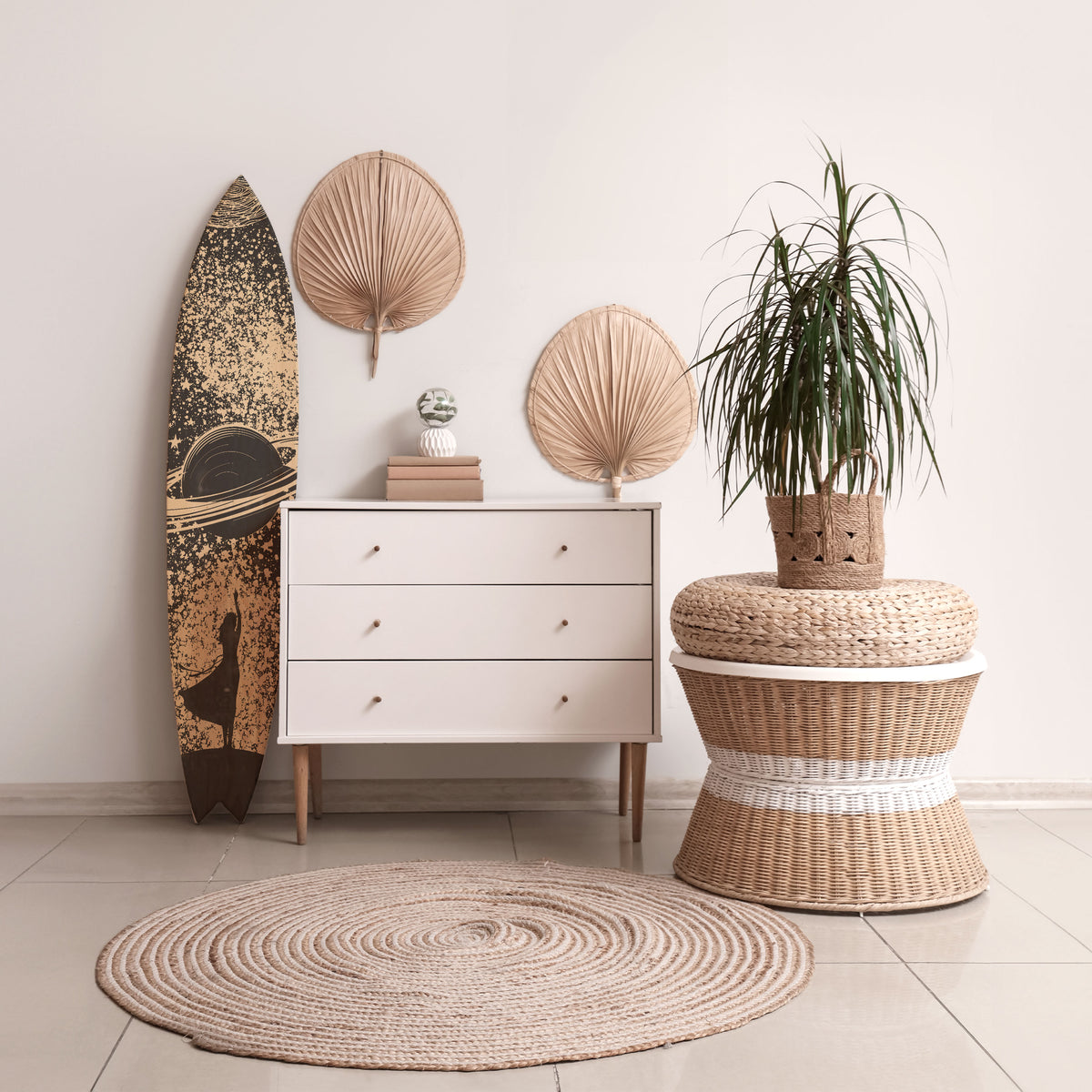 BRILLIANT UNIVERSE Surfboard Decorative Panel