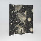 BRILLIANT UNIVERSE 4-Panel Room Divider