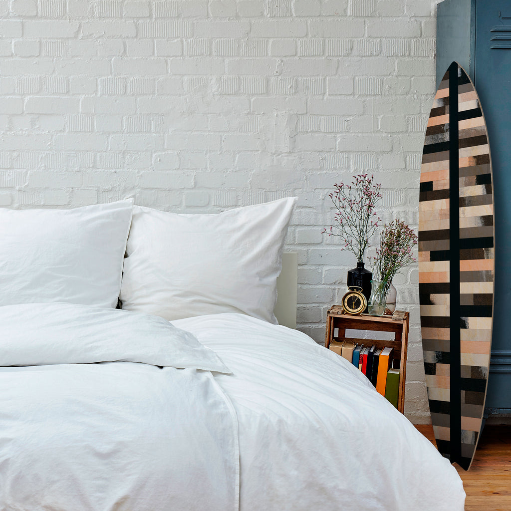 COLLAGE OF RECTANGLES Surfboard Decorative Panel