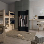 COLLAGE OF RECTANGLES 3-Panel Room Divider