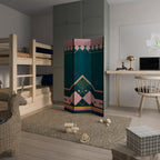 ROYAL COMPOSITION 3-Panel Room Divider