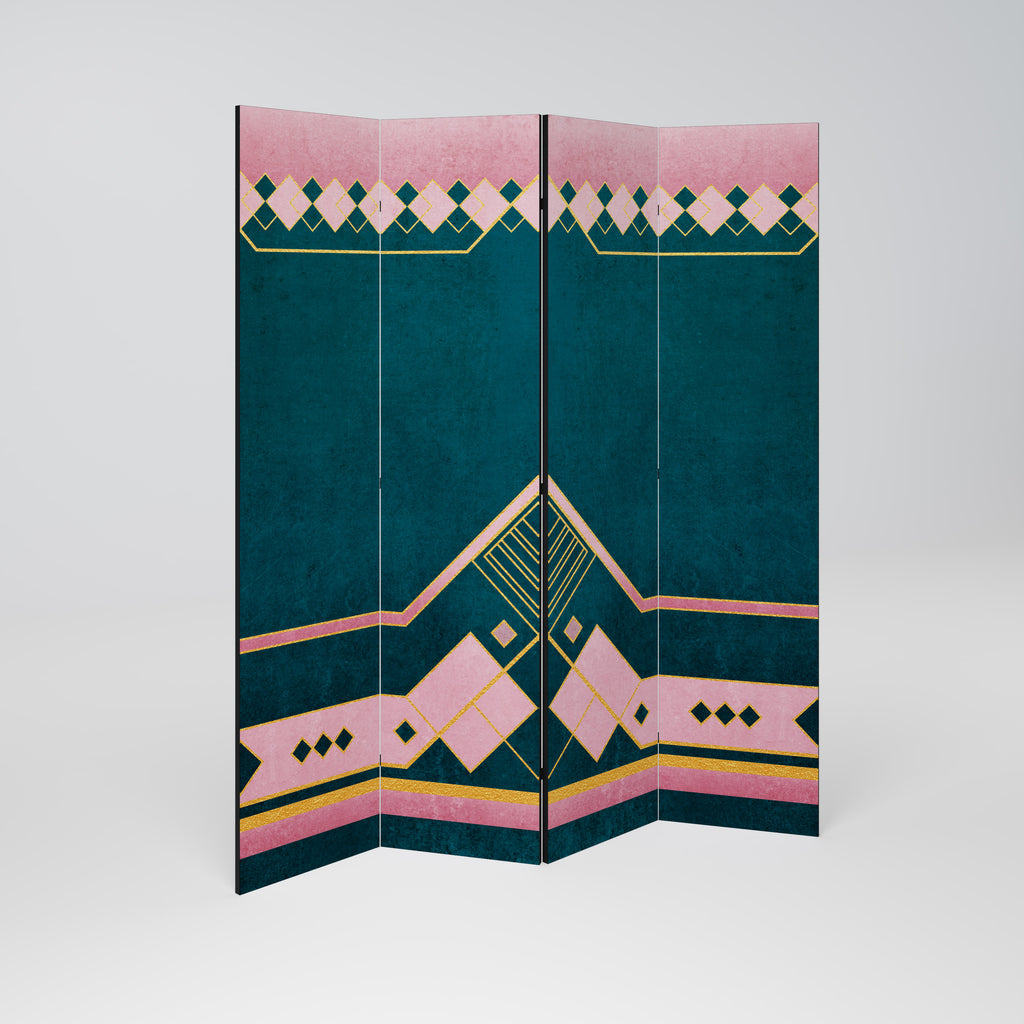 ROYAL COMPOSITION 4-Panel Room Divider