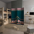 ROYAL COMPOSITION 4-Panel Room Divider