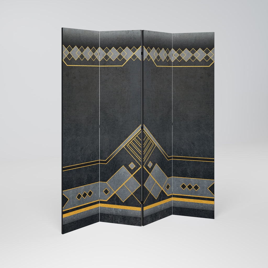 ROYAL ORDINARINESS 4-Panel Room Divider