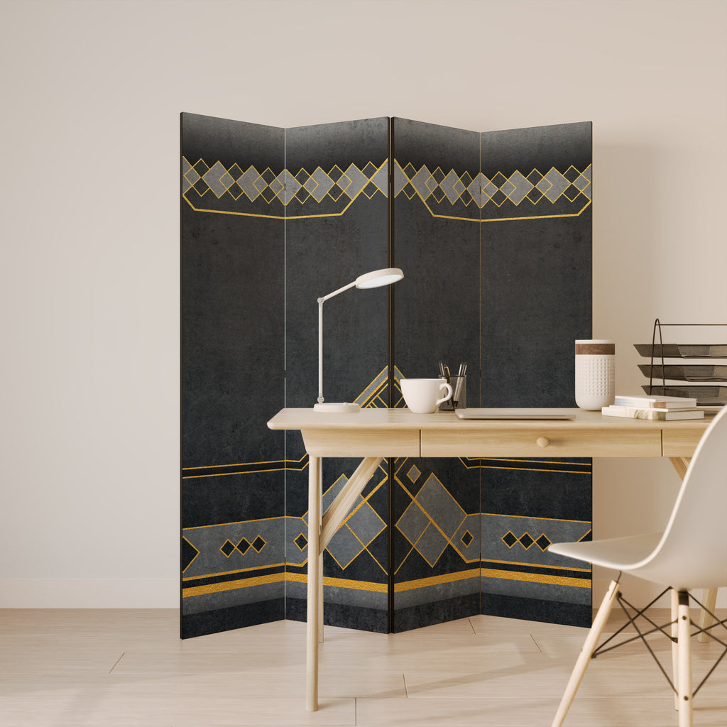 ROYAL ORDINARINESS 4-Panel Room Divider
