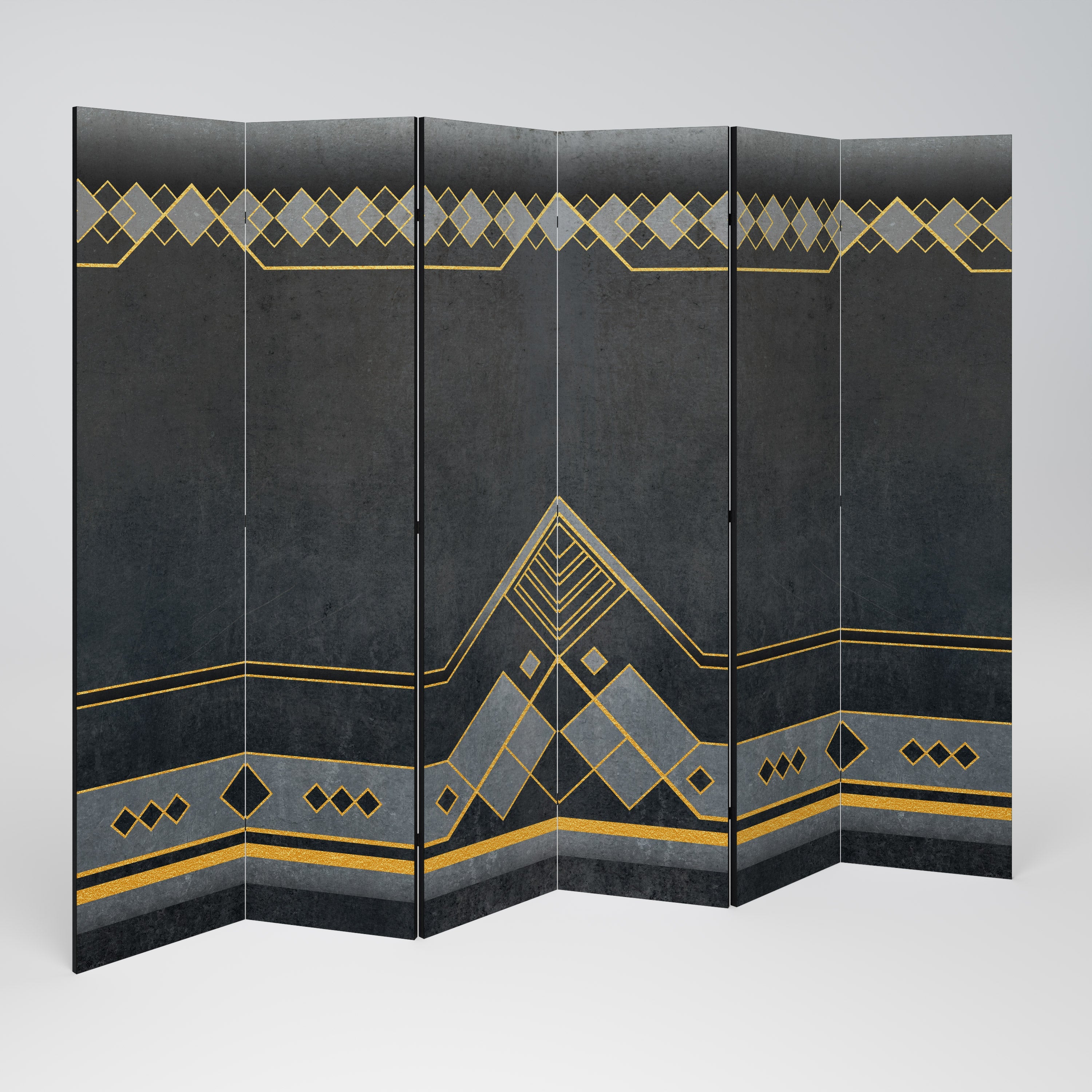 ROYAL ORDINARINESS Decorative 6-Panel Room Divider