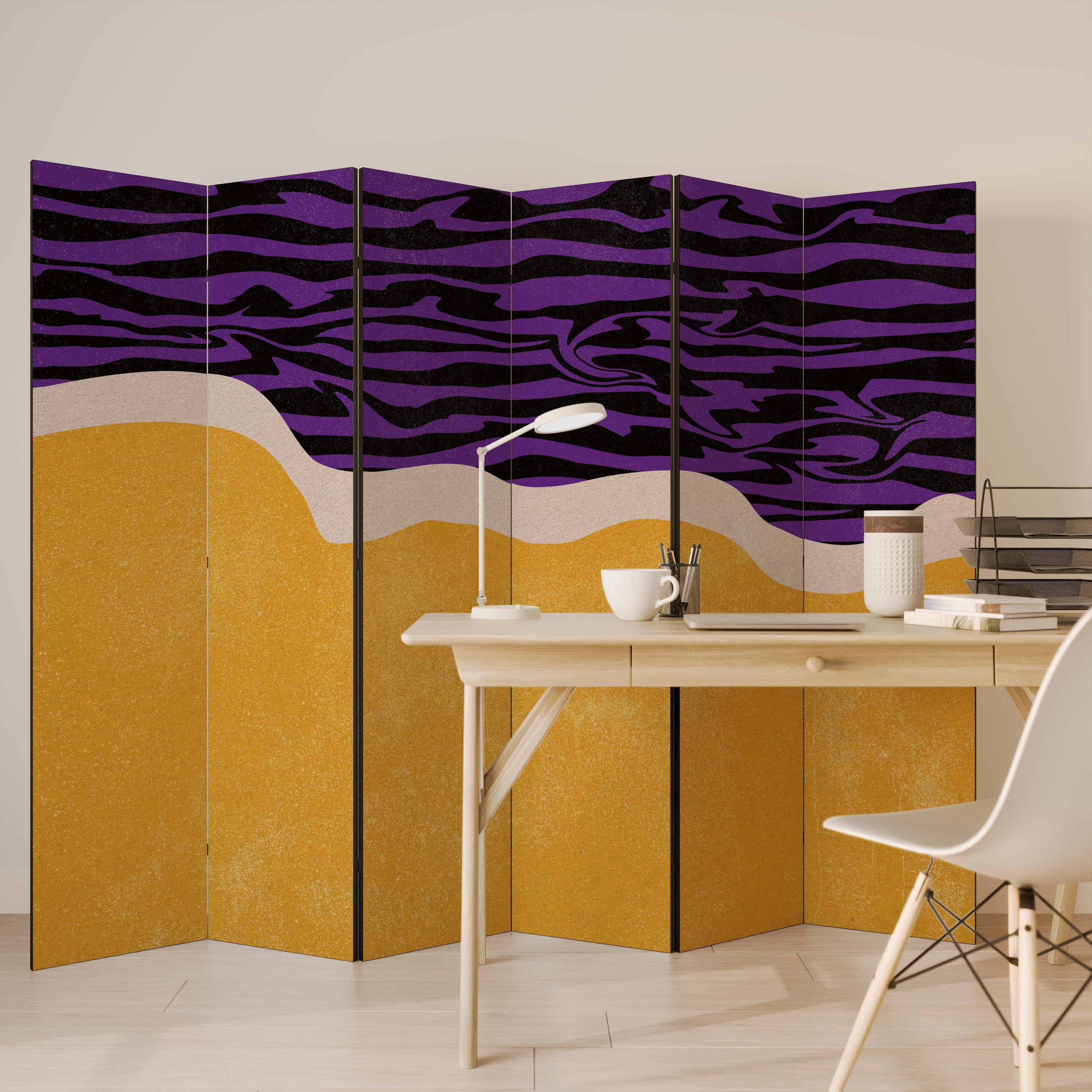 INDEPENDENT BORDER Decorative 6-Panel Room Divider