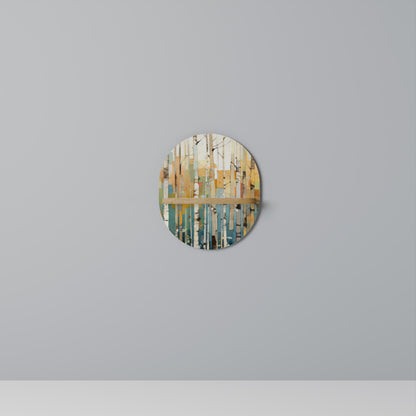 BIRCH KALEIDOSCOPE Art Shelf
