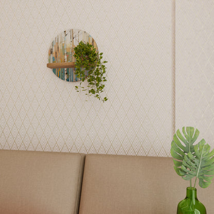 BIRCH KALEIDOSCOPE Art Shelf
