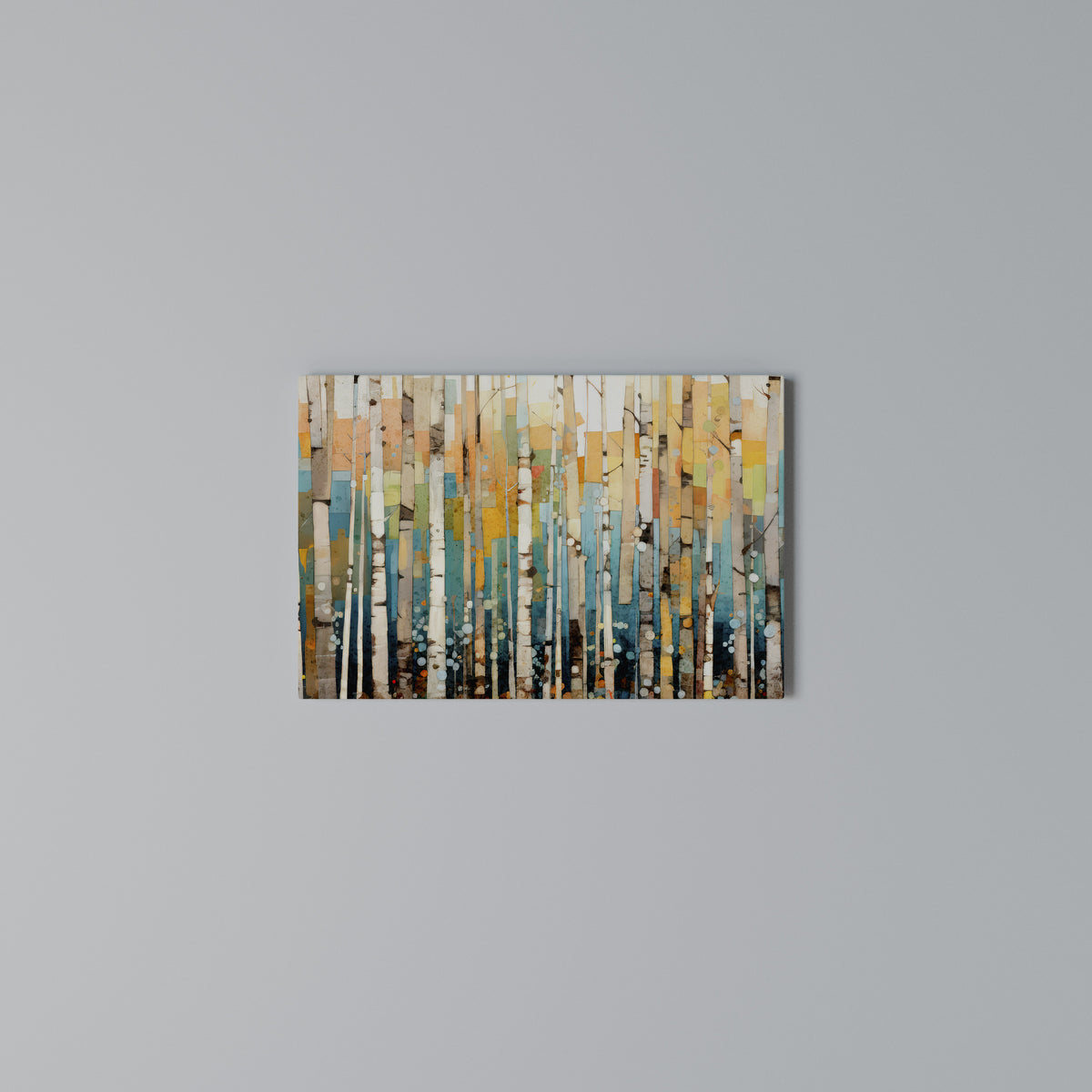 BIRCH KALEIDOSCOPE Horizontal Canvas Print