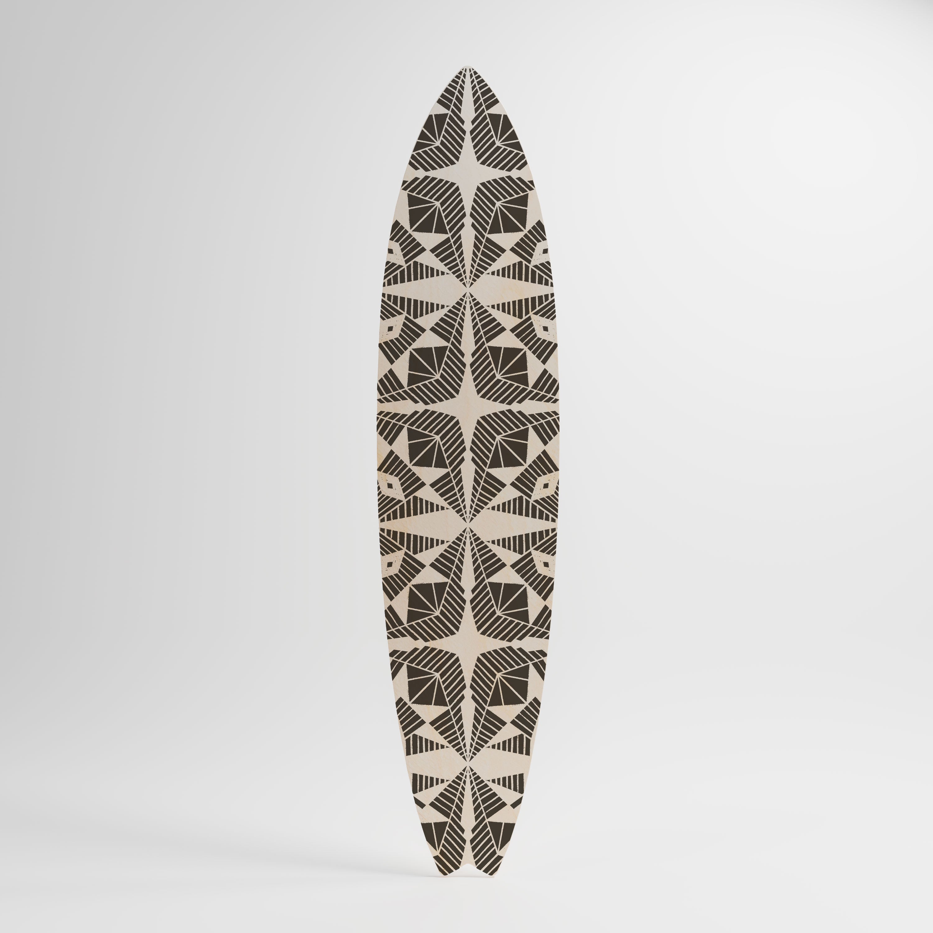 MONOCHROME NEXUS Surfboard Decorative Panel
