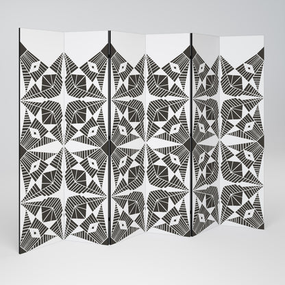 MONOCHROME NEXUS 6-Panel Room Divider