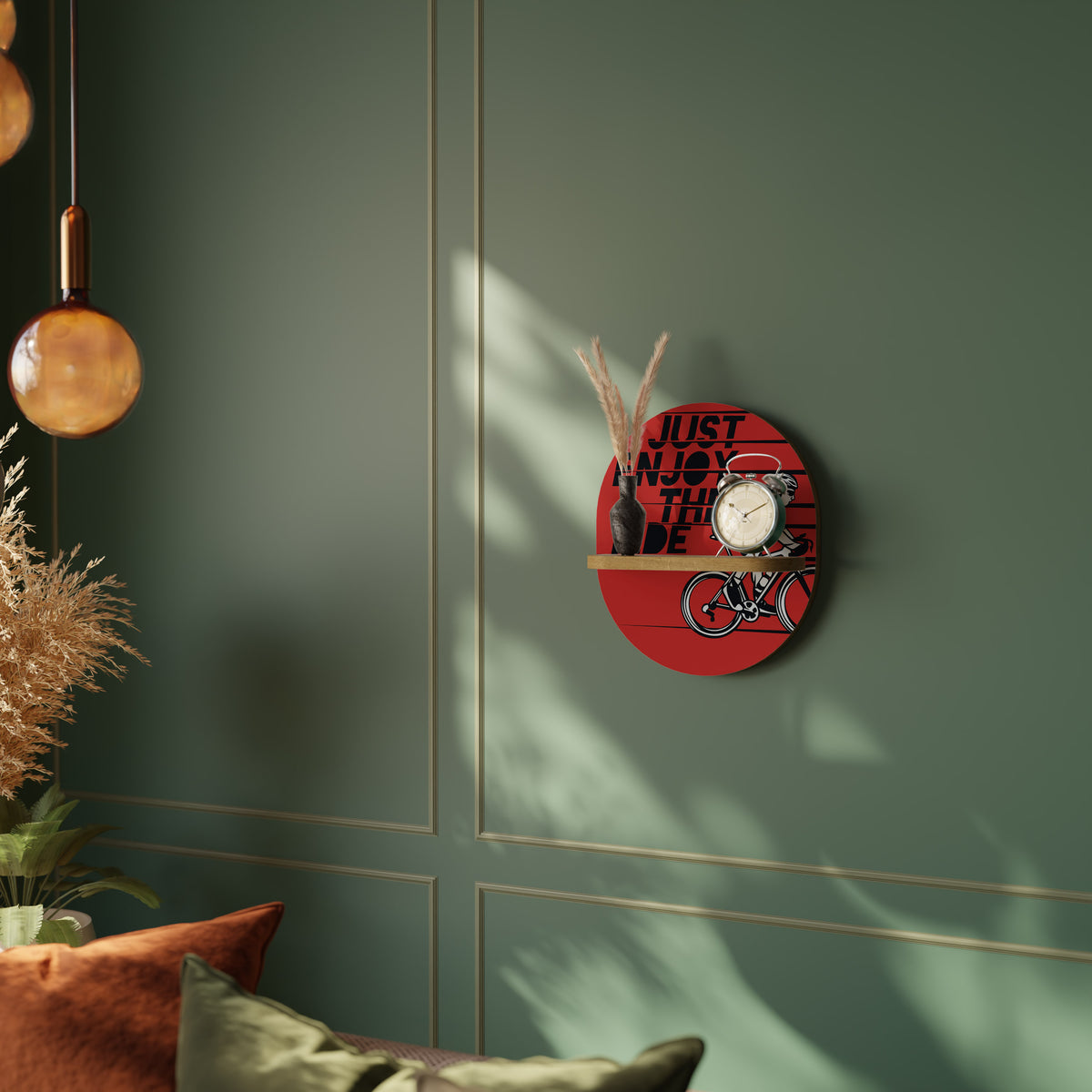 ENJOY THE RIDE Art Shelf