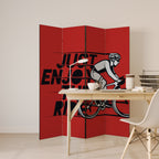 ENJOY THE RIDE 4-Panel Room Divider