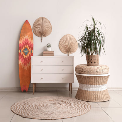 INDIAN FOLK Surfboard Decorative Panel
