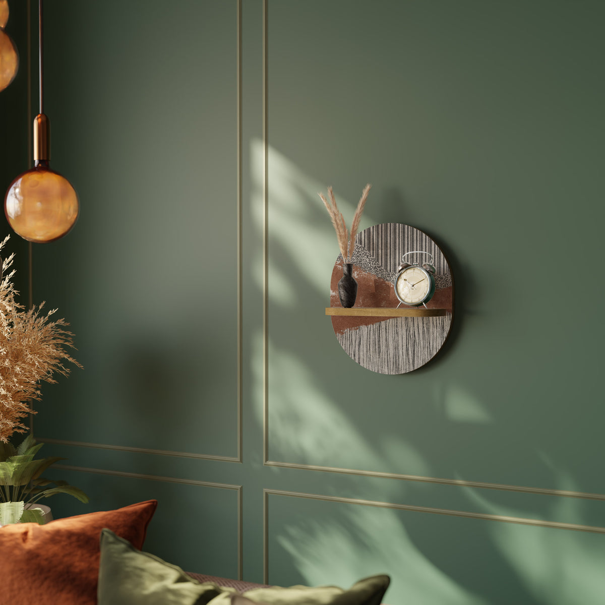 STRIPED TERRAIN Art Shelf