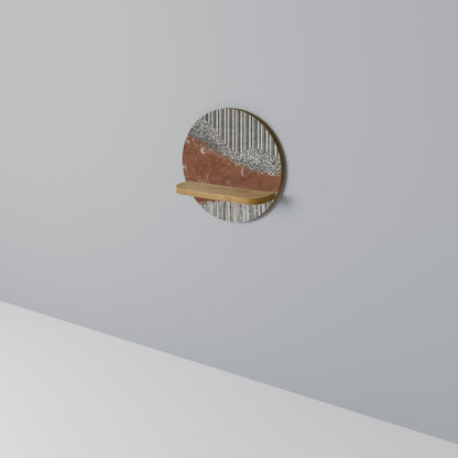 STRIPED TERRAIN Art Shelf