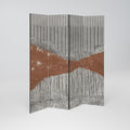 STRIPED TERRAIN 4-Panel Room Divider