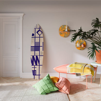 THE RIGHT PLACES Surfboard Decorative Panel