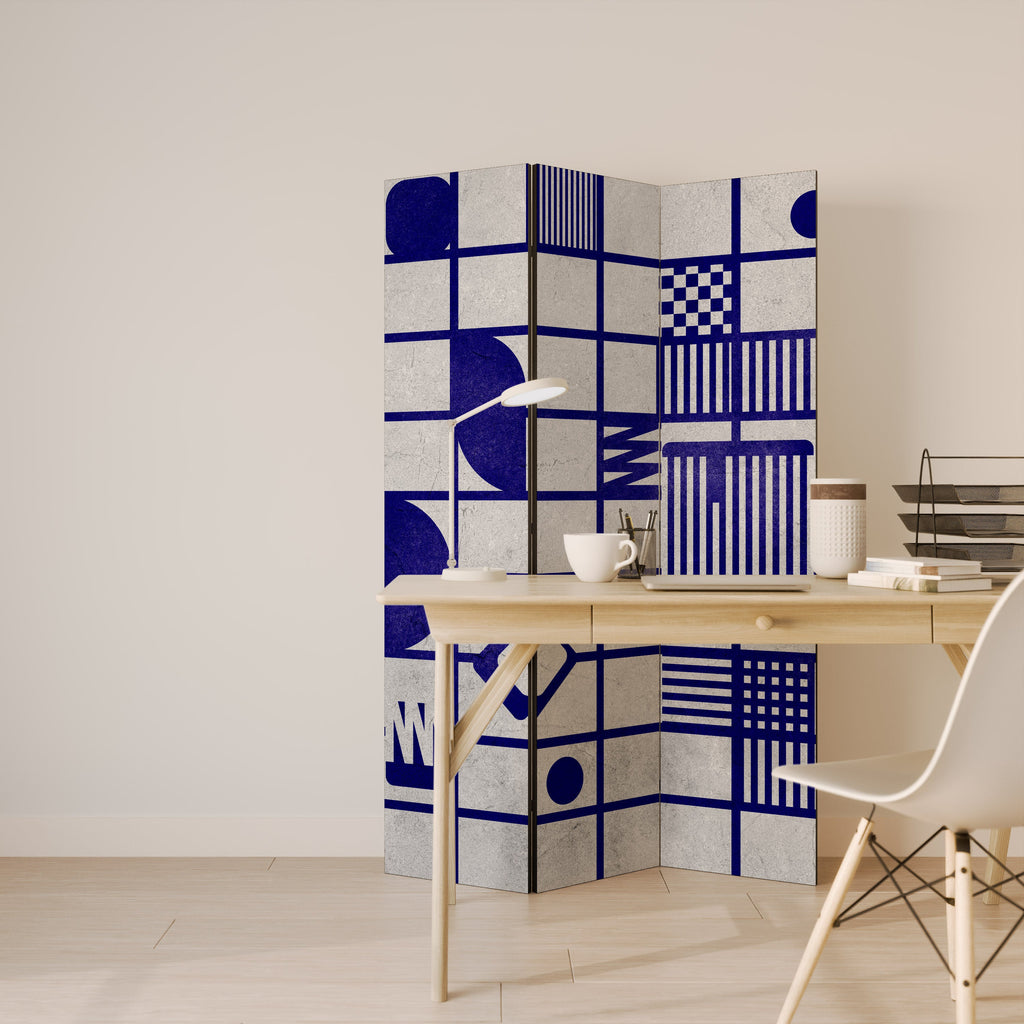 THE RIGHT PLACES Decorative 3-Panel Room Divider