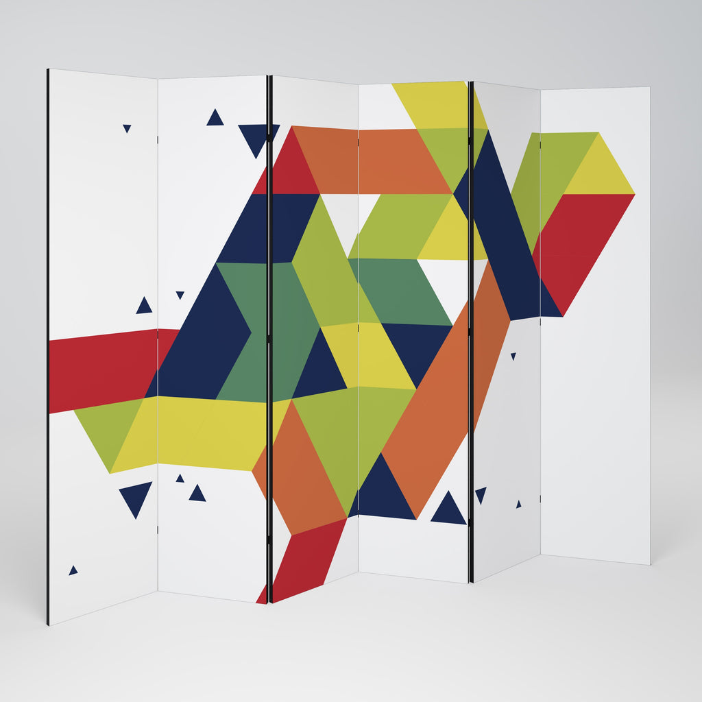 FUTURE SIGN Decorative 6-Panel Room Divider