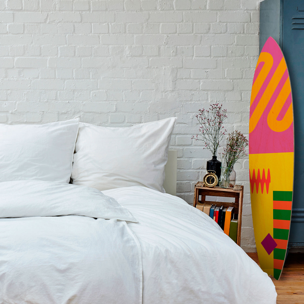 VIVID VIBRATIONS Surfboard Decorative Panel