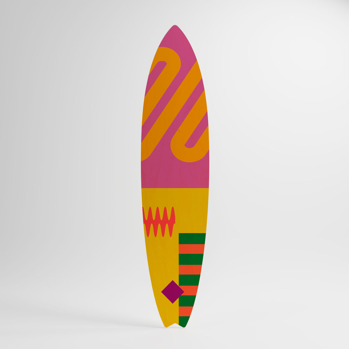 VIVID VIBRATIONS Surfboard Decorative Panel