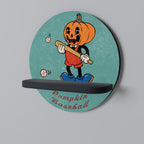 PUMPKIN BASEBALL Art Shelf