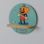 PUMPKIN BASEBALL Art Shelf