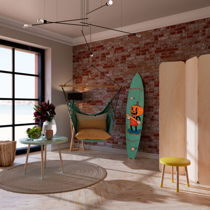 PUMPKIN BASEBALL Surfboard Decorative Panel