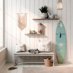 PATHS TO HAPPINESS Surfboard Decorative Panel