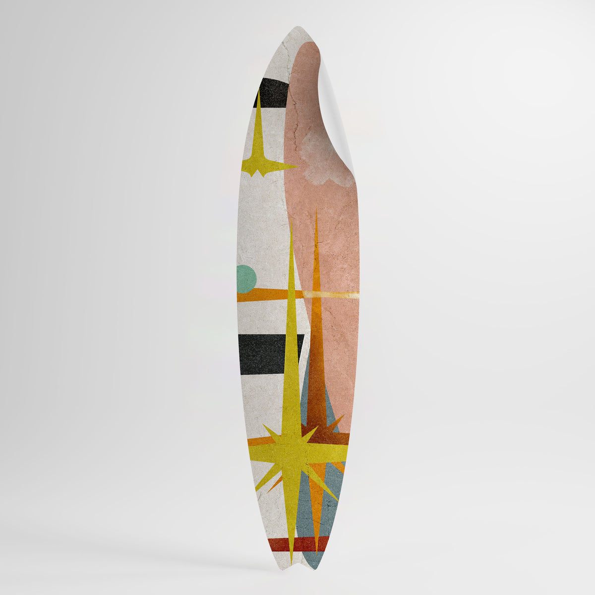 INTERSTELLAR VIBES Peel and Stick Surfboard Sticker