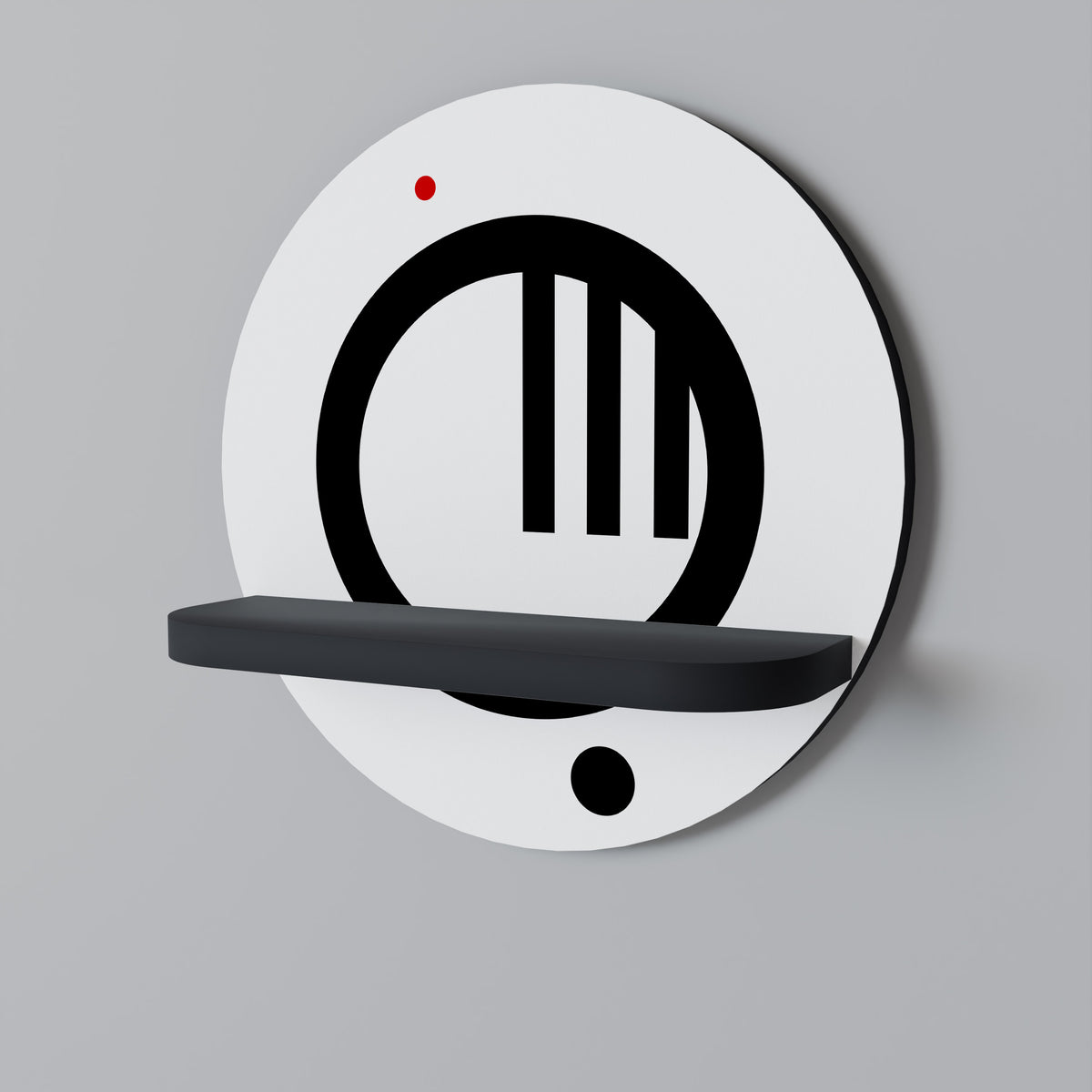 MINIMAL DOTS Art Shelf