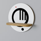 MINIMAL DOTS Art Shelf