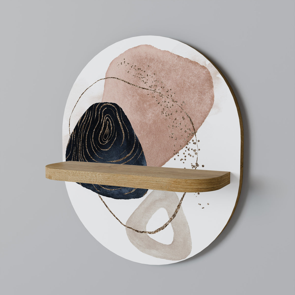 COLORFUL SHAPES Art Shelf