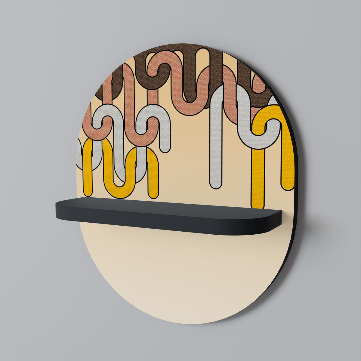 COLORFUL STRINGS Art Shelf