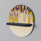 COLORFUL STRINGS Art Shelf