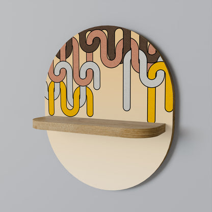 COLORFUL STRINGS Art Shelf
