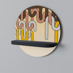 COLORFUL STRINGS Art Shelf