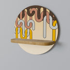 COLORFUL STRINGS Art Shelf