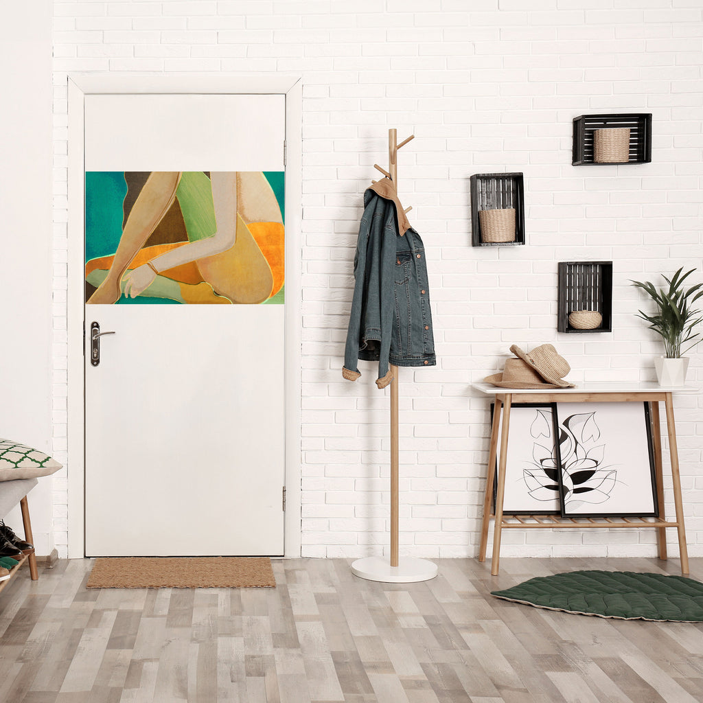 Affiche horizontale autocollante « EN ATTENDANT L'AMOUR »