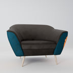 TOGETHER BUT SEPARATELY AURORA Armchair