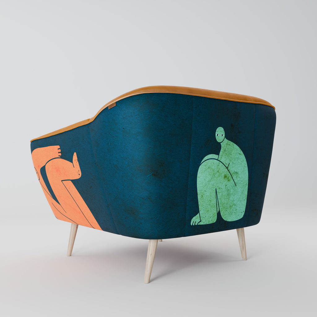 TOGETHER BUT SEPARATELY AURORA Armchair