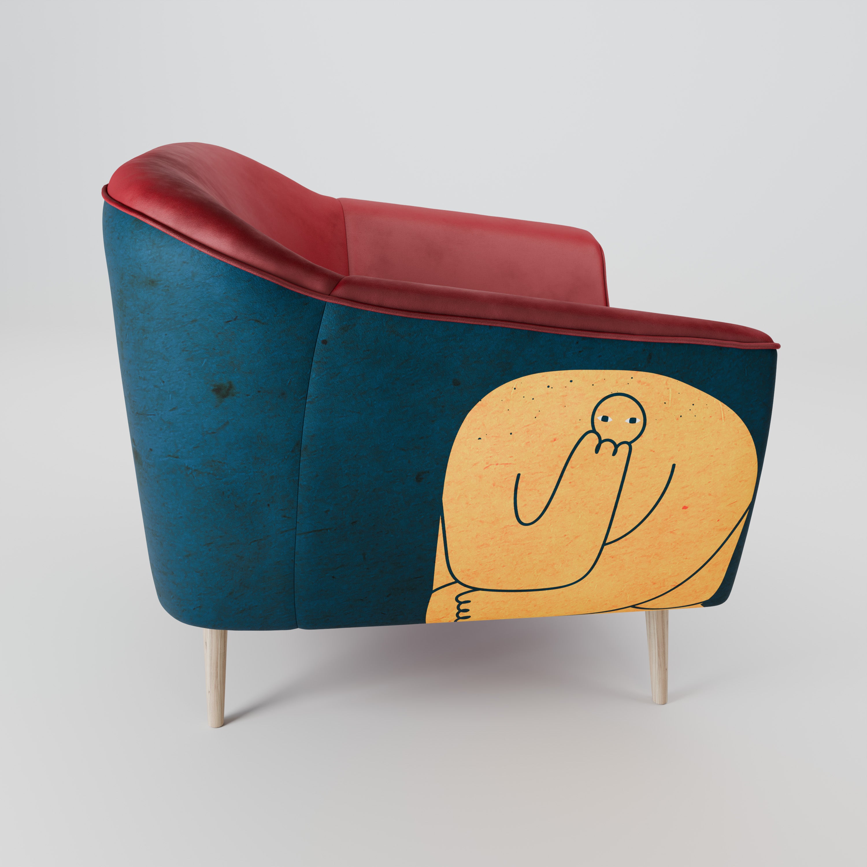 TOGETHER BUT SEPARATELY AURORA Armchair