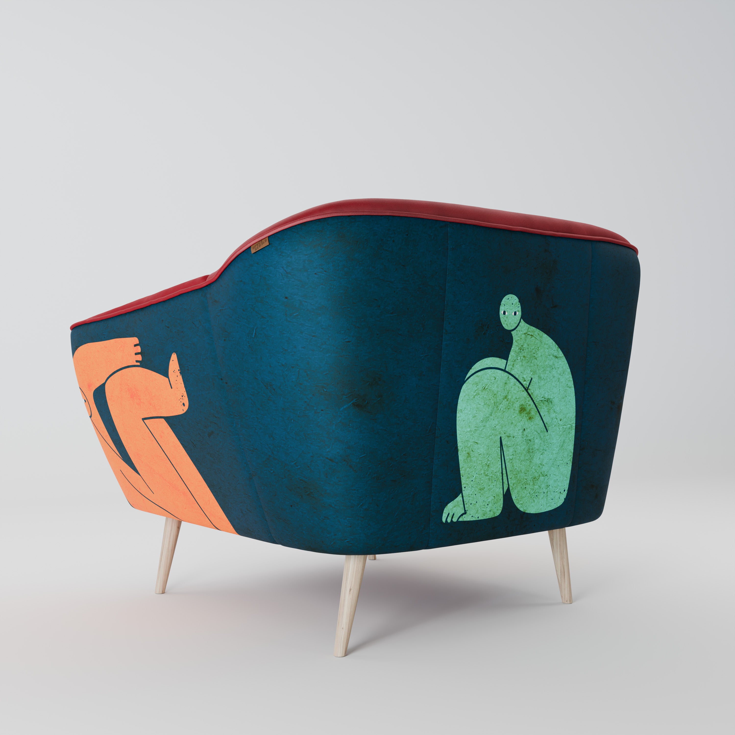 TOGETHER BUT SEPARATELY AURORA Armchair